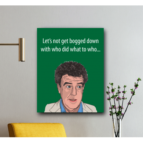 Jeremy Clarkson Exclusive Wall Art by Demon Graphics